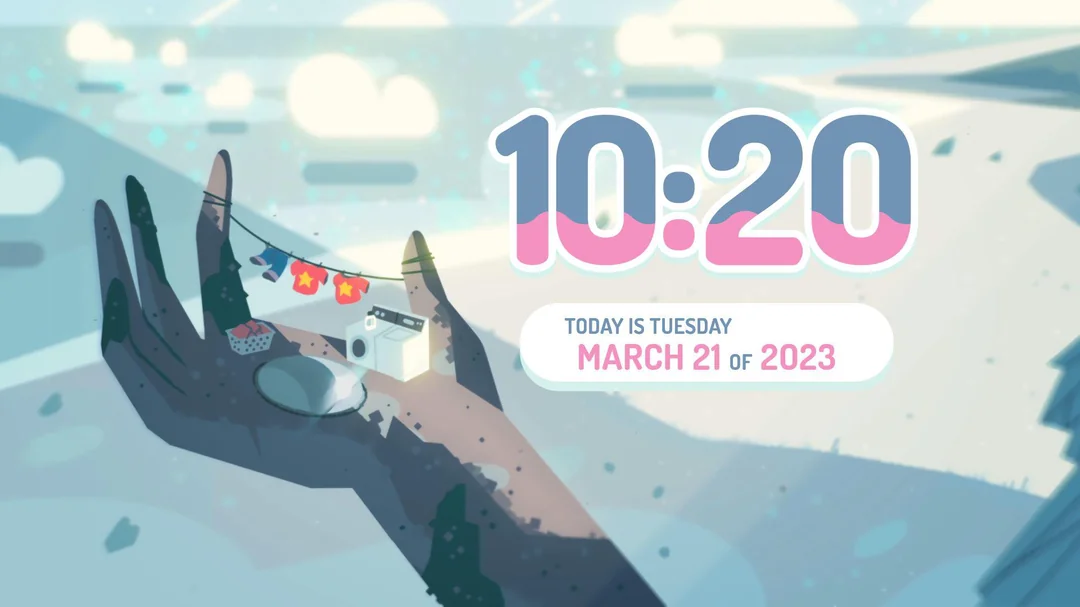 Steven Universe Clock Skin
